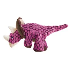 KONG Dynos Triceratops Pink | Large Hundespielzeug