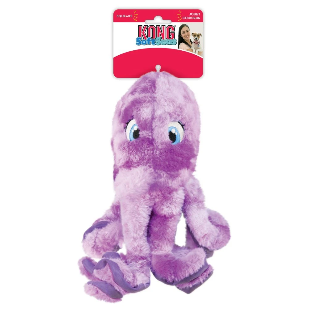 KONG SoftSeas Octopus Large | Hundespielzeug 3 KONG SoftSeas Octopus Large | Hundespielzeug