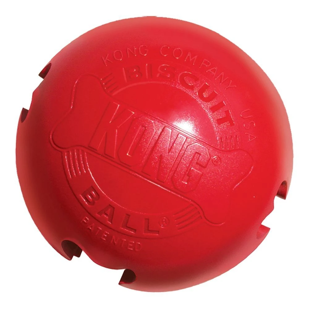KONG Dog Biscuit Ball Small | Hundespielzeug 3 KONG Dog Biscuit Ball Small | Hundespielzeug