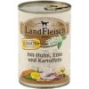 Landfleisch Junior Huhn Und Ente | 12x400g Hundefutter 1 Landfleisch Junior Huhn Und Ente | 12x400g Hundefutter -Hund Lieferungen Angebote Landfleisch Junior Huhn und Ente 12x400g Hundefutt