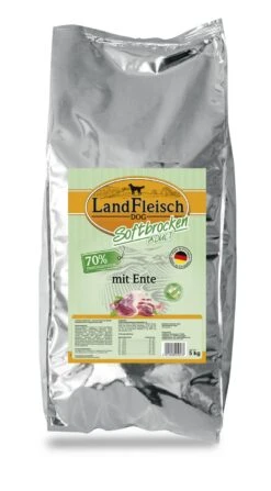 Landfleisch Softbrocken Adult Mit Ente | 5kg Hundefutter