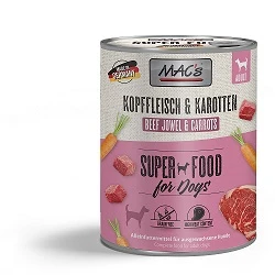 MACs Dog Kopffleisch & Karotten | 6x 800g Hundefutter 3 MACs Dog Kopffleisch & Karotten | 6x 800g Hundefutter