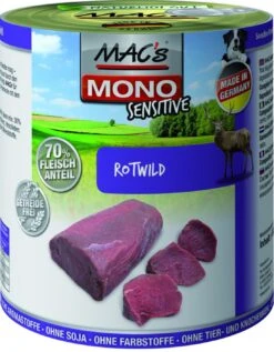 MACs Dog Mono Sensitive Rotwild | 6x 800g Hundefutter