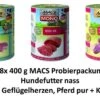 [Paket] MACs Dog Probierpackung Hundefutter Nass | 18x 400g -Hund Lieferungen Angebote MACs Dog Probierpackung Hundefutter nass 18x 400g 214630