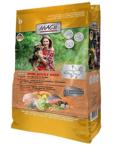MACs Dog Soft Mini Huhn | 1,5 Kg 3 MACs Dog Soft Mini Huhn | 1,5 Kg