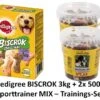 [Paket] Pedigree Biscrok | 3kg + Classic Sporttrainer MIX | 1kg Trainingsleckerlie SET -Hund Lieferungen Angebote Pedigree Biscrok 3kg Classic Sporttrainer MIX