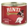 Rinti Gold Ente | 12x 185g Hundenassfutter -Hund Lieferungen Angebote Rinti Gold Entenherzen 12x185g Hundenassfutter 27060