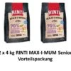 [Paket] Rinti Max-i-mum Senior | 2 X 4 Kg Hundetrockenfutter Vorteilspackung -Hund Lieferungen Angebote Rinti Max i mum Senior 4kg Hundetrockenfutter 212799 1