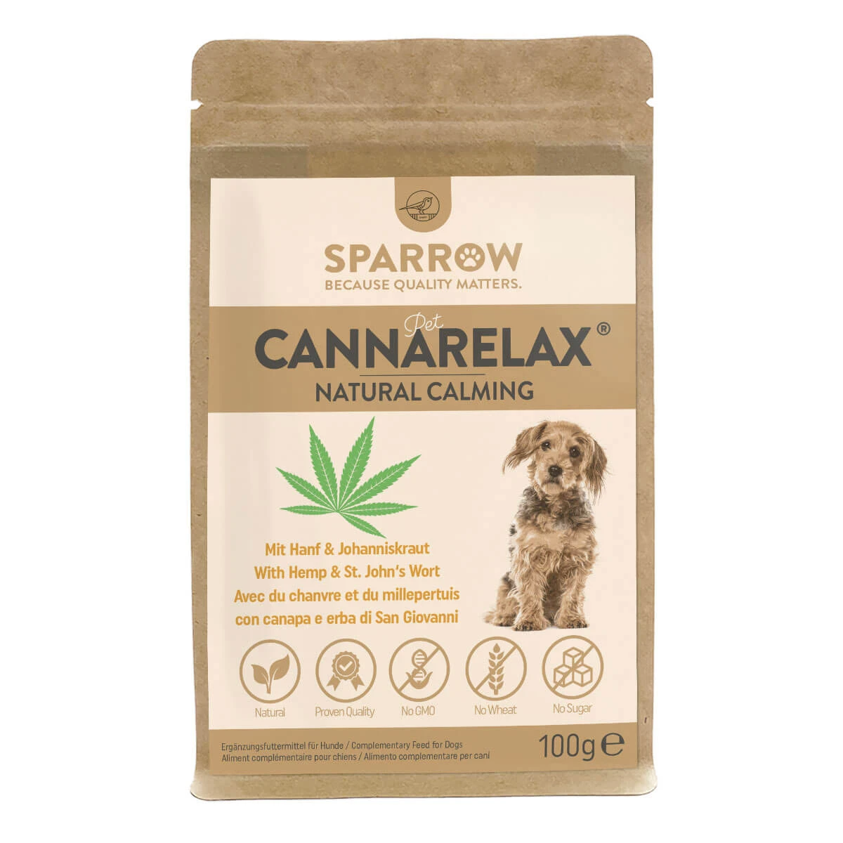 Sparrow Pet CannaRelax | 100g 3 Sparrow Pet CannaRelax | 100g