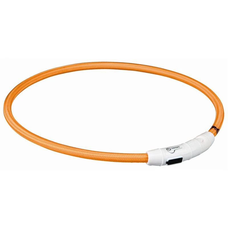 Trixie Flash Leuchtring USB Pink | L-XL 65 Cm/7 Mm 3 Trixie Flash Leuchtring USB Pink | L-XL 65 Cm/7 Mm