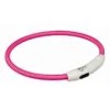 Trixie Flash Leuchtring USB Pink | M-L 45 Cm/7 Mm -Hund Lieferungen Angebote Trixie Flash Leuchtring USB pink M L 25352