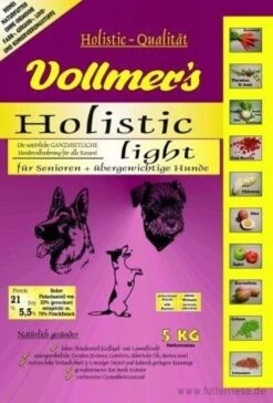 Vollmers Holistic Light | 5kg Diätfutter Für Hunde