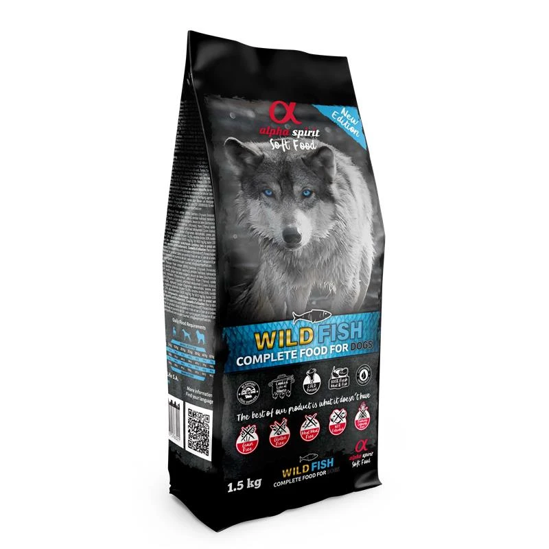Alpha Spirit Complete Dog Food Wild Fish | 1,5kg 3 Alpha Spirit Complete Dog Food Wild Fish | 1,5kg